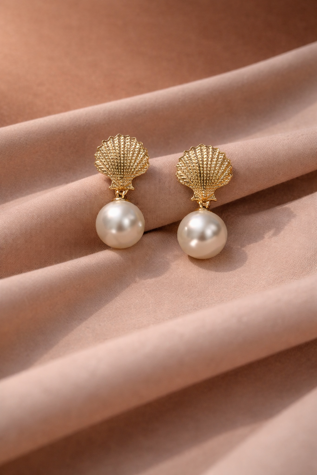 Maris İnci Deniz Kabuğu Küpe