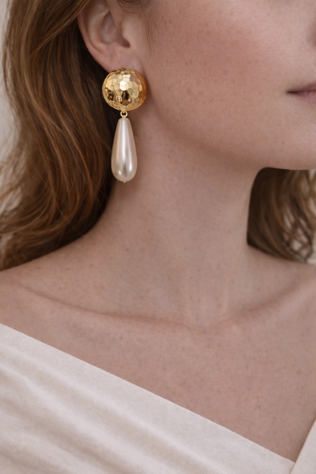 Aurelia İnci Damla Küpe