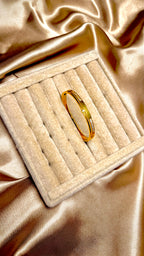 Çift Sıra Taşlı Çelik Bileklik