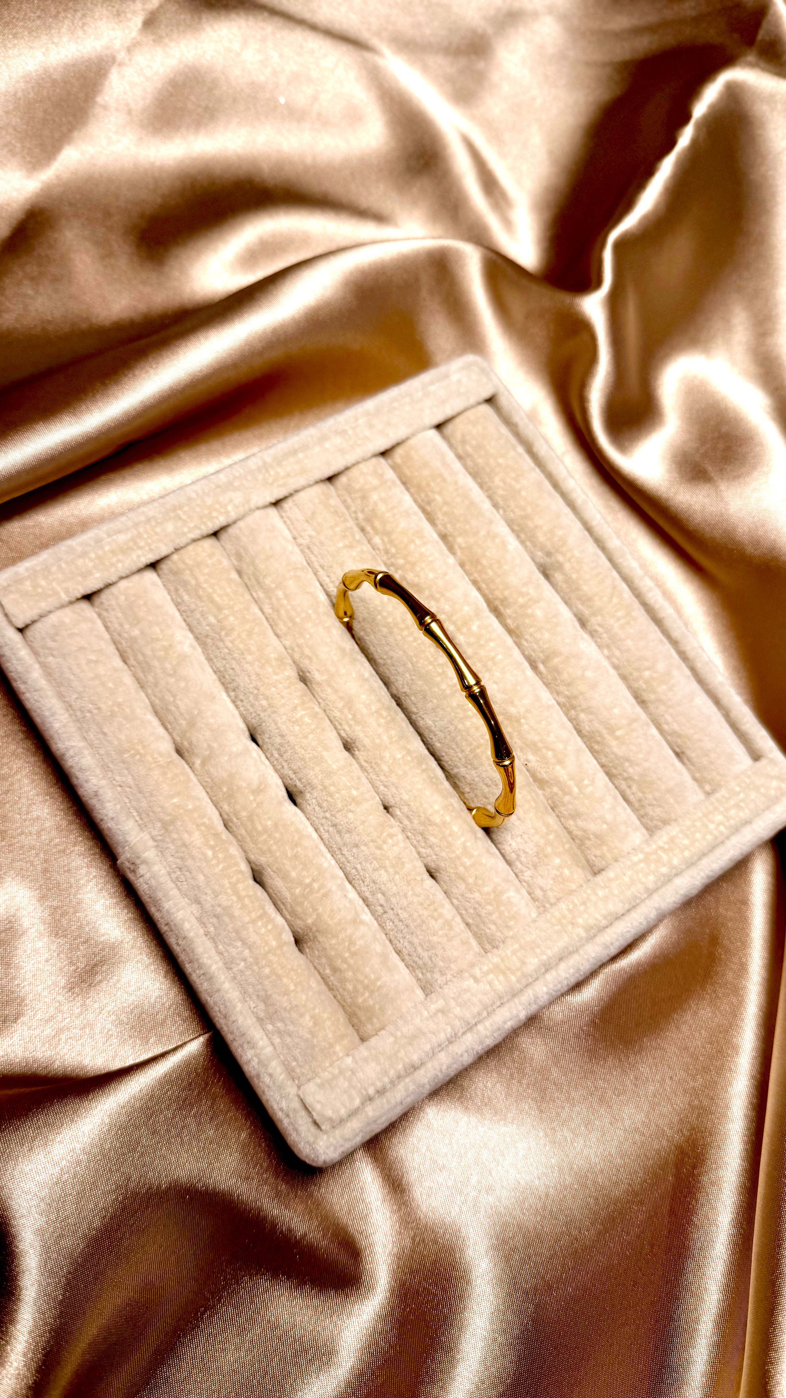 Bambu Model Çelik Bileklik