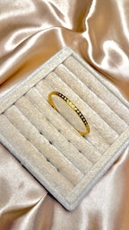 Minimal Taşlı Çelik Bileklik