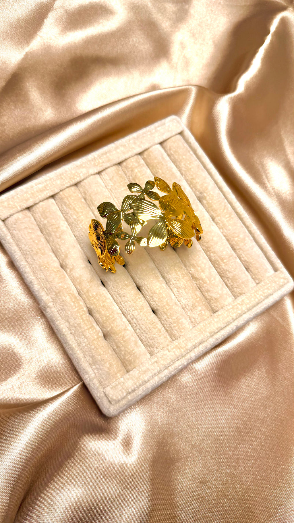 Flora Luxe Çelik Bileklik