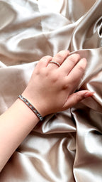 Roma Rakamlı Çelik Bileklik