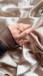 Linea Işıltı Ayarlanabilir Yüzük