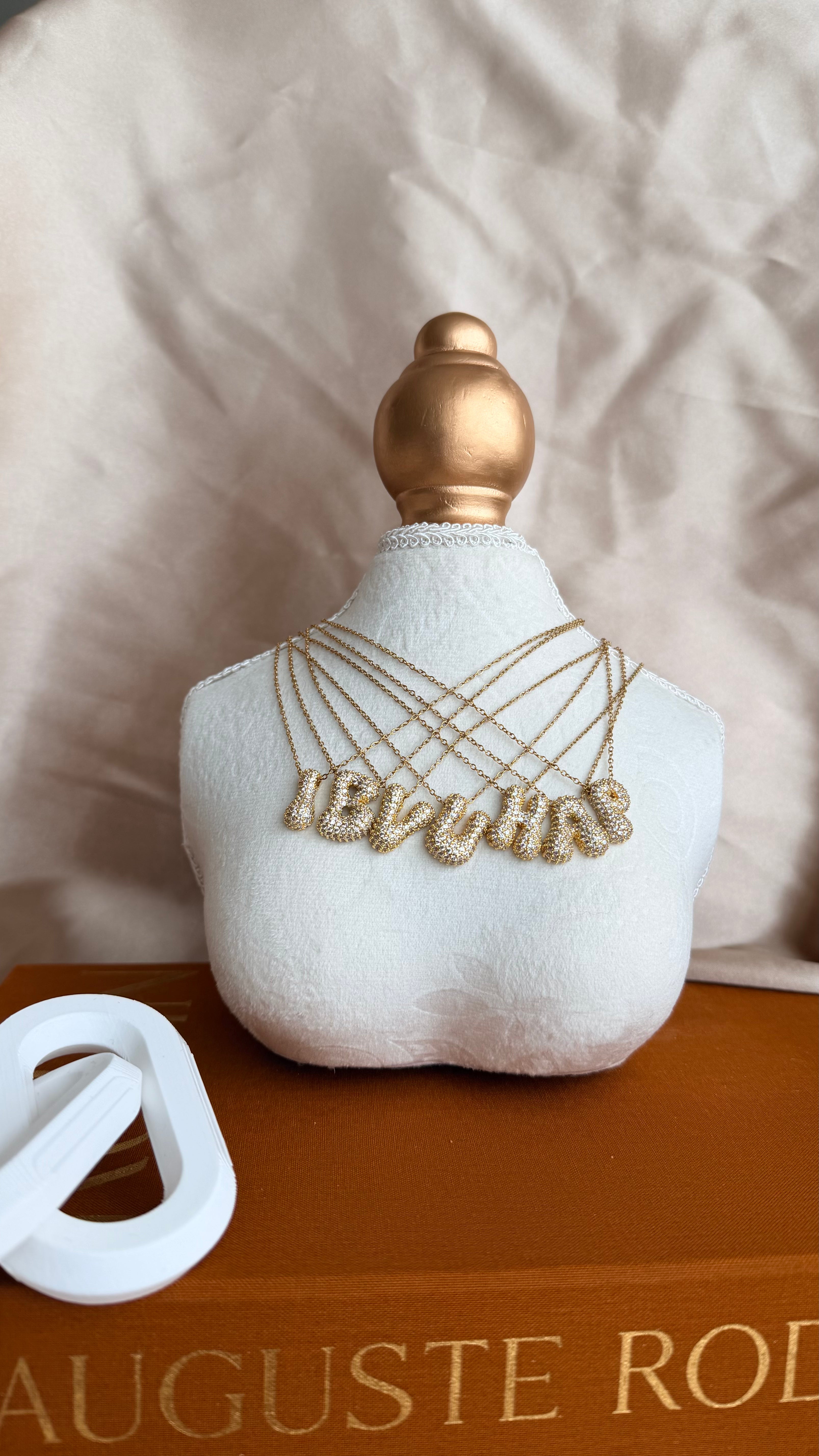 Kişiye Özel Harf Kolyesi