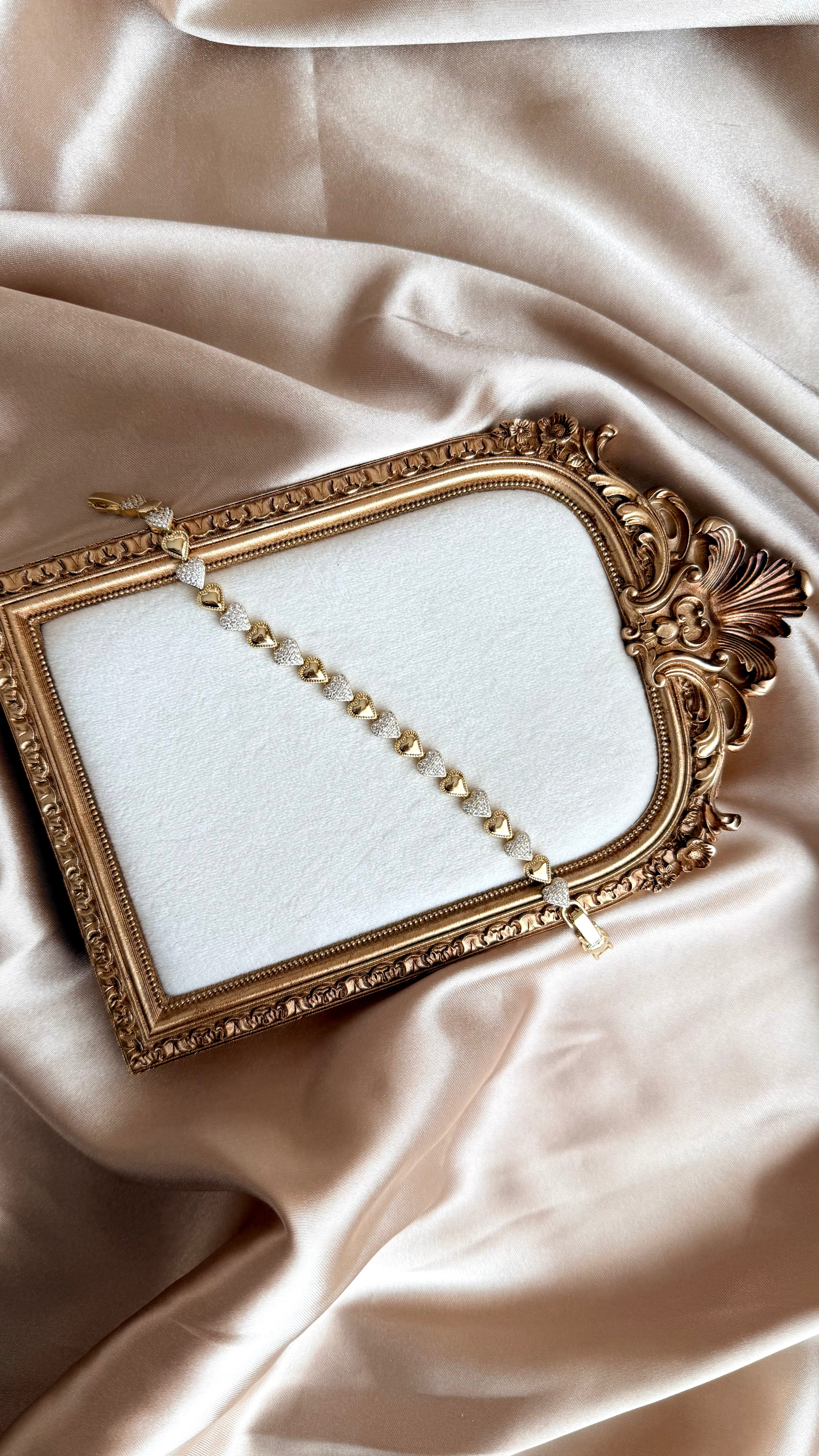 Amora Gold Kalp Bileklik