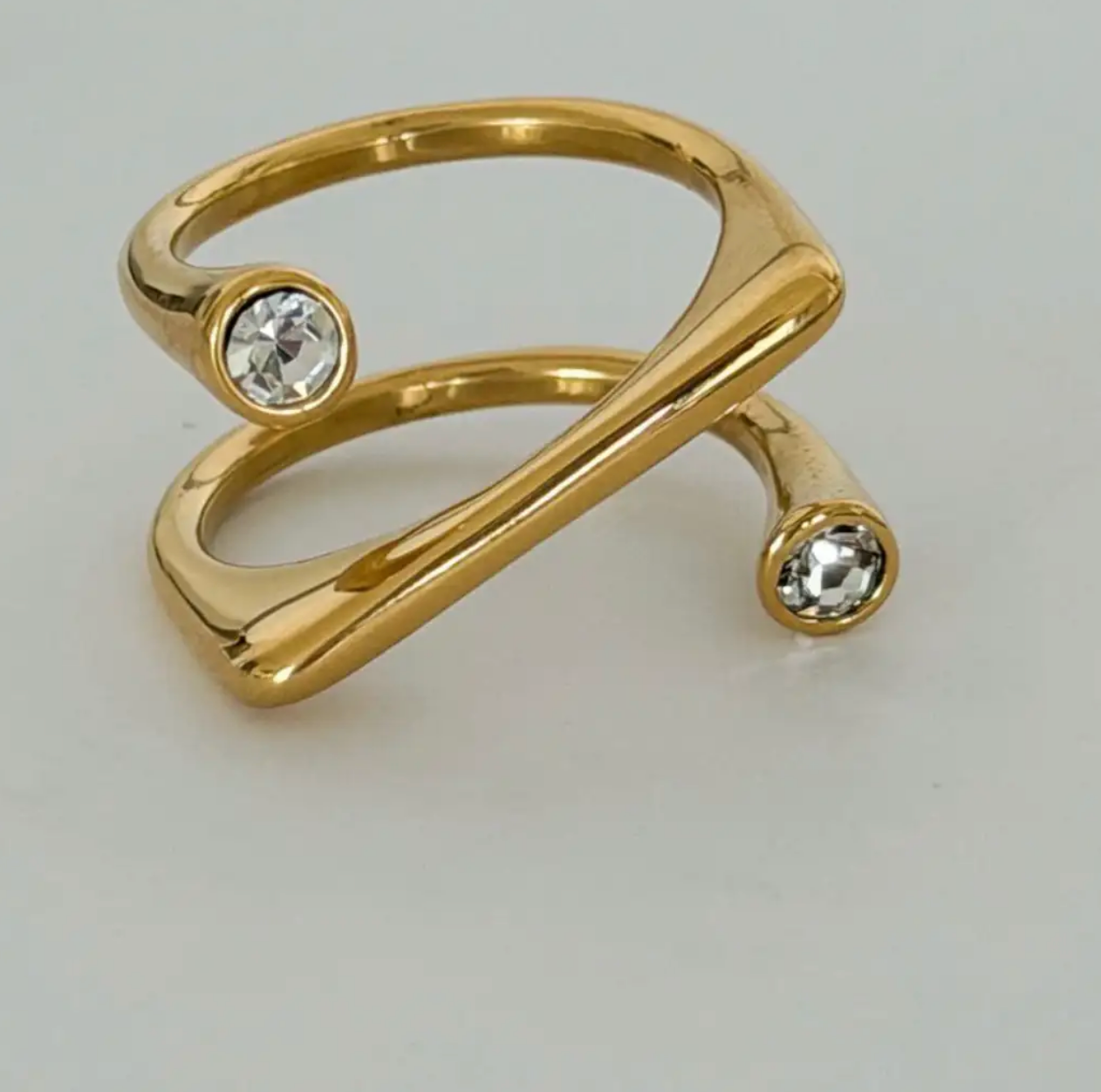 Linea Işıltı Ayarlanabilir Yüzük